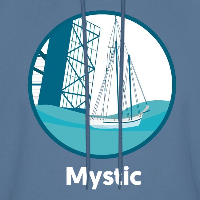 Mystic CT Drawbridge Men's Tri Tee Shirt