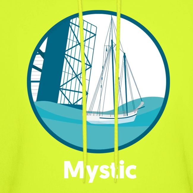 Mystic CT Drawbridge Men's Tri Tee Shirt