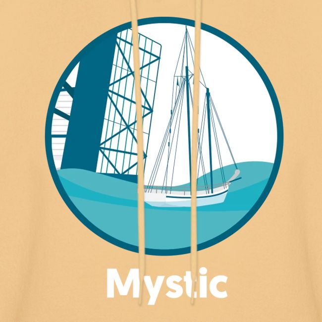 Mystic CT Drawbridge Men's Tri Tee Shirt