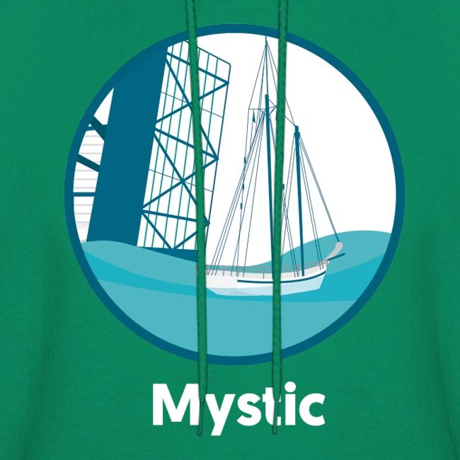 Mystic CT Drawbridge Men's Tri Tee Shirt