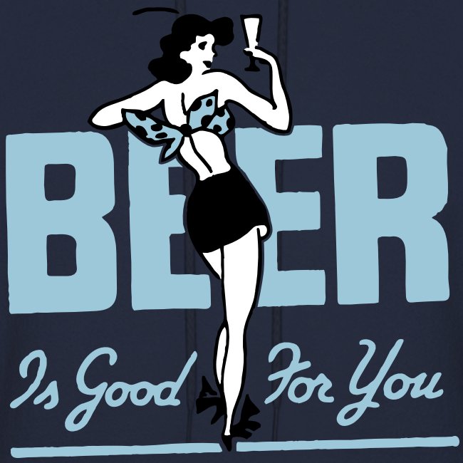 Beer is Good for You Retro