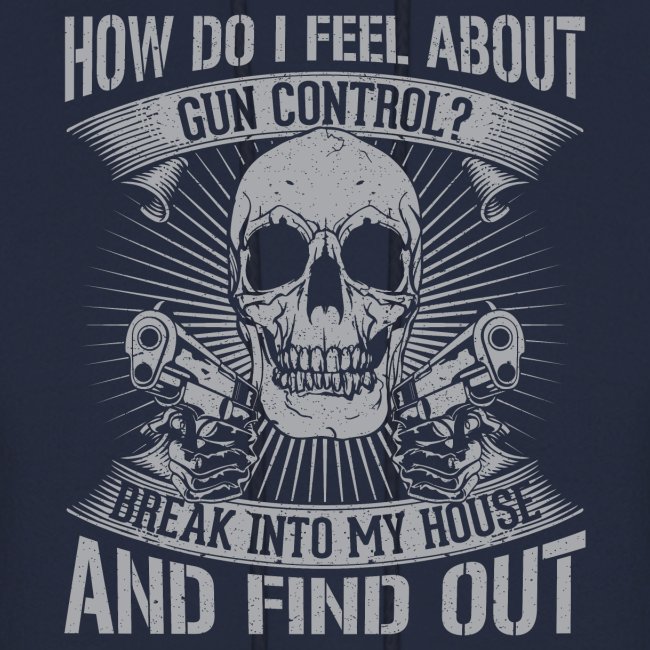 Break in and find out my stance on Gun Control