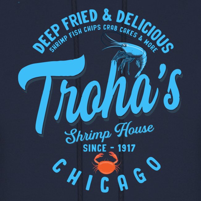 Deep Fried & Delicious Design dark colored shirts