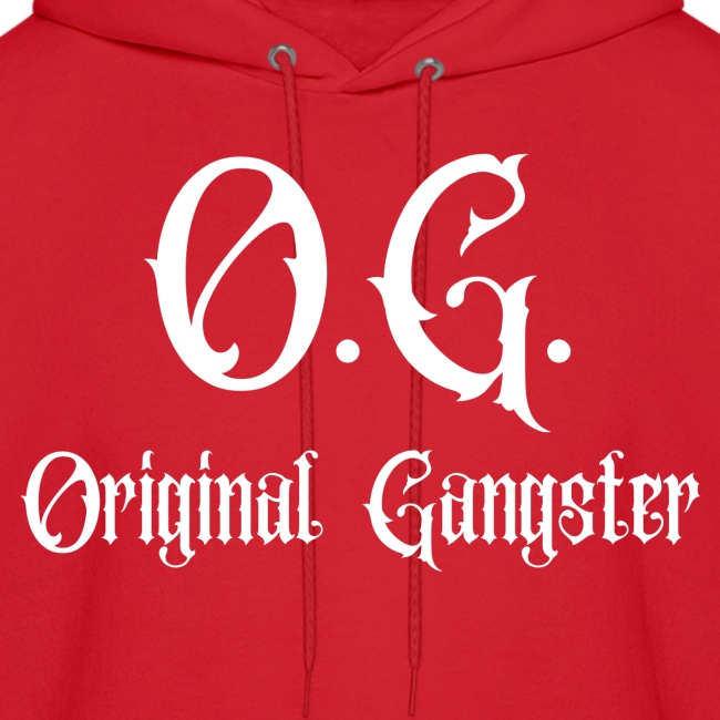 O.G. Original Gangster (red color version)