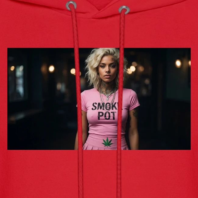 **Smoke Pot Pink Rebel Tee**