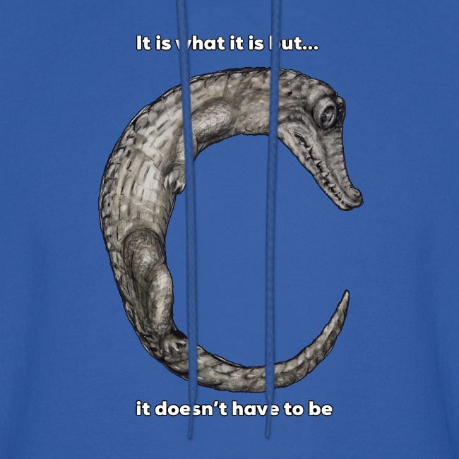 croc with text
