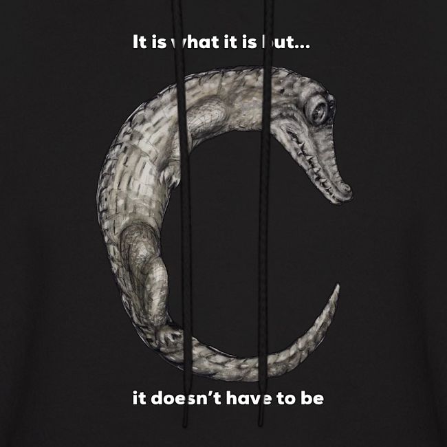 croc with text