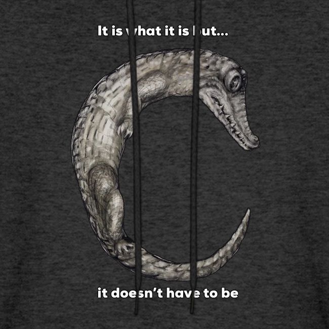croc with text