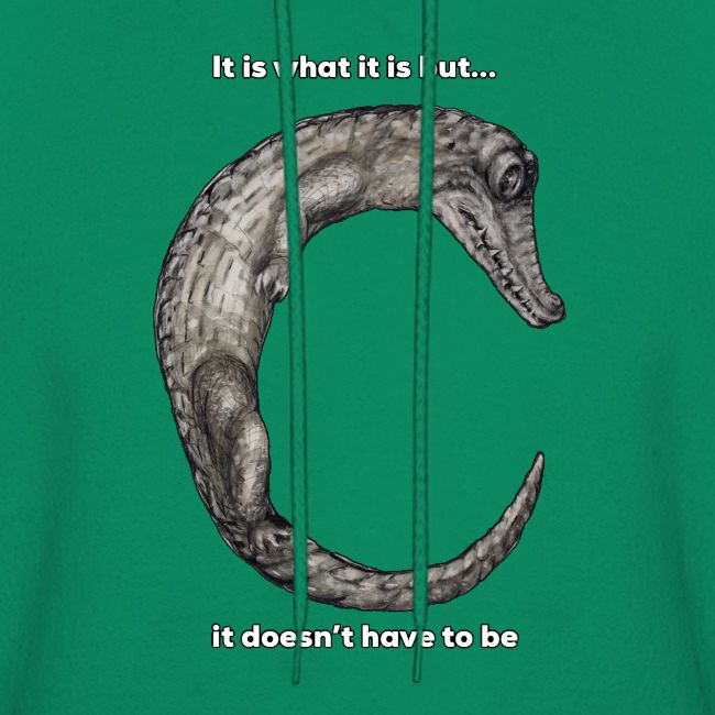 croc with text