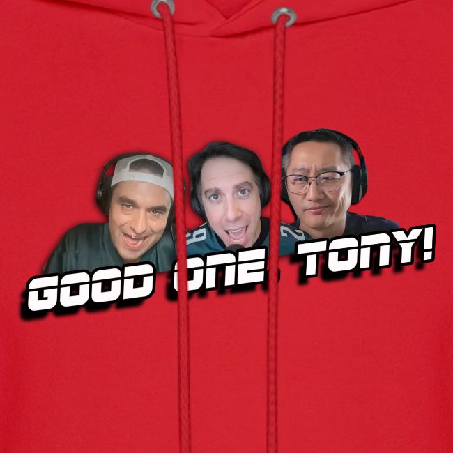 GOOD ONE, TONY! (with Fusco Show back)