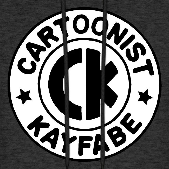 Cartoonist Kayfabe EC logo Black letters on White