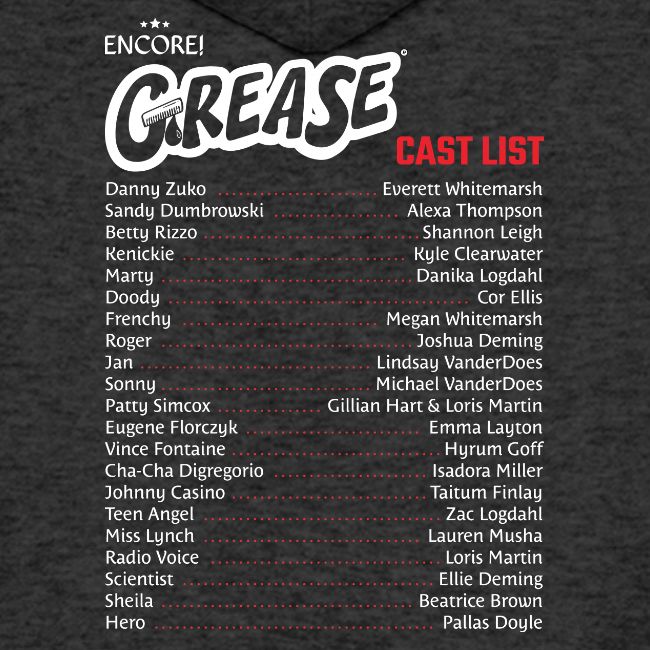 Encore's! Grease