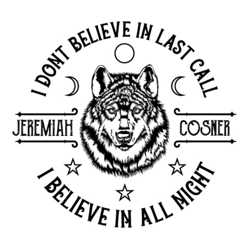 All Night by Jeremiah Cosner - Men's Hoodie