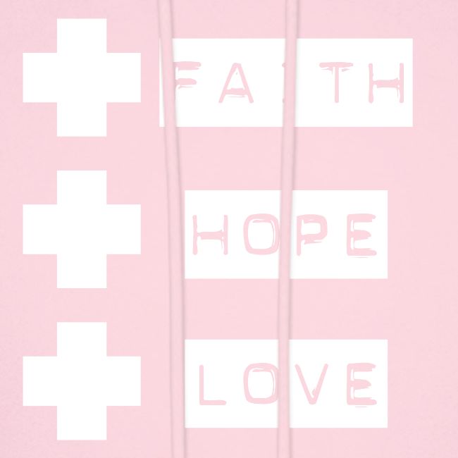 3 crosses , faith hope love
