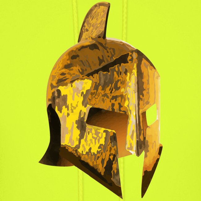 Gold Helmet Logo QR code