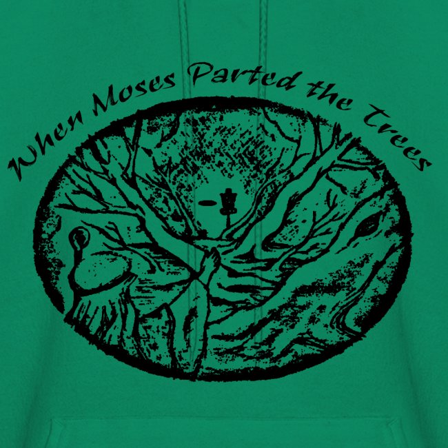 Moses Parted Trees Black