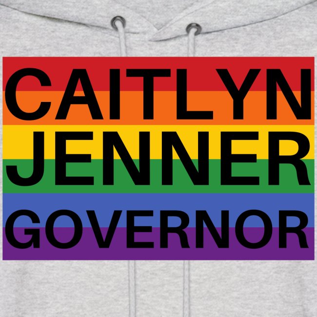 Caitlyn Jenner Governor - LGBT Movement Flag
