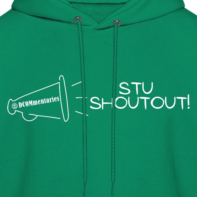 DCOMmentaries Stu Shoutout (White)