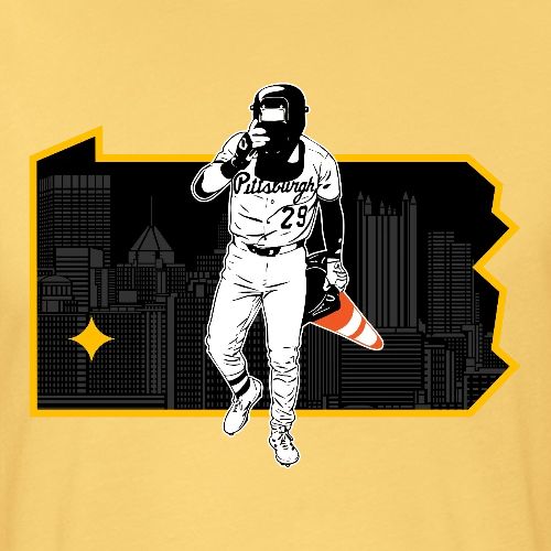 Fear The Cone (Light) - Men’s Fitted Poly/Cotton T-Shirt