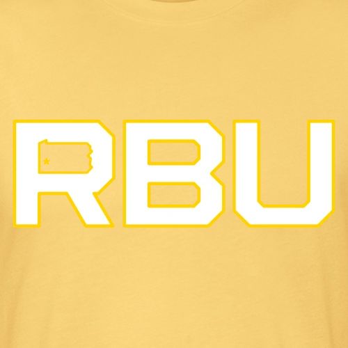 rbu - Men’s Fitted Poly/Cotton T-Shirt