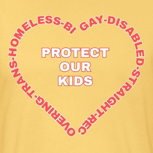 Protect Our Kids - Unisex Poly/Cotton T-Shirt