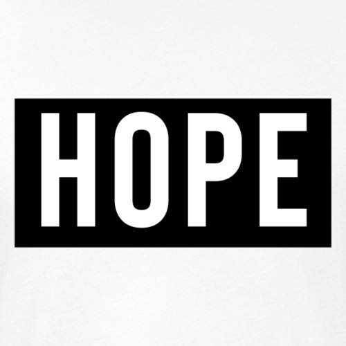 HOPE - Fitted Cotton/Poly T-Shirt by Next Level