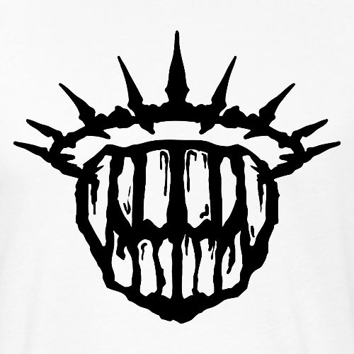 Teeth Of The Divine Sigil BLACK - Unisex Poly/Cotton T-Shirt