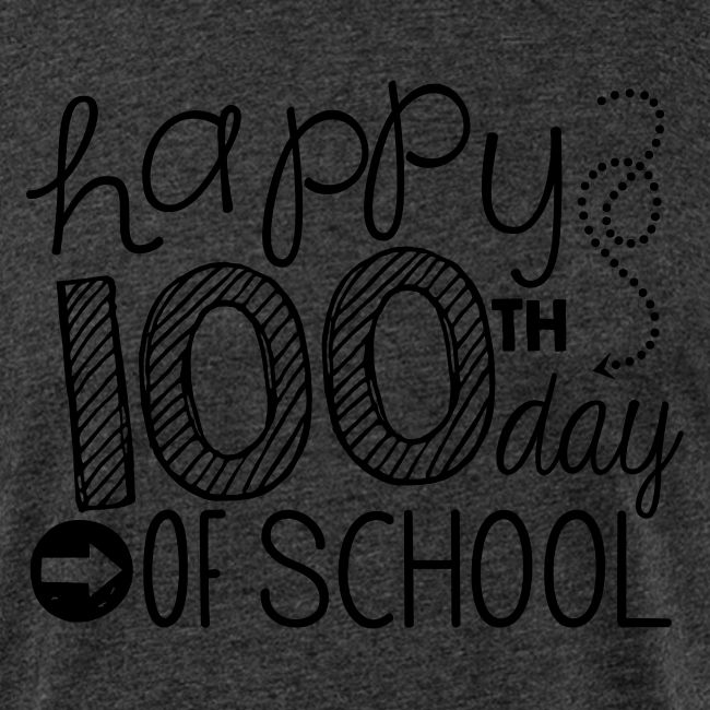 Happy 100th Day of School Arrows Teacher T-shirt