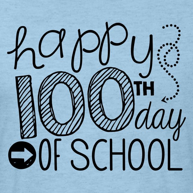 Happy 100th Day of School Arrows Teacher T-shirt