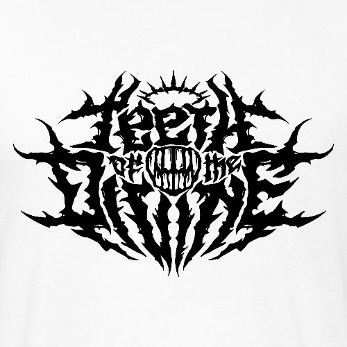 Teeth Of The Divine Logo BLACK - Unisex Poly/Cotton T-Shirt
