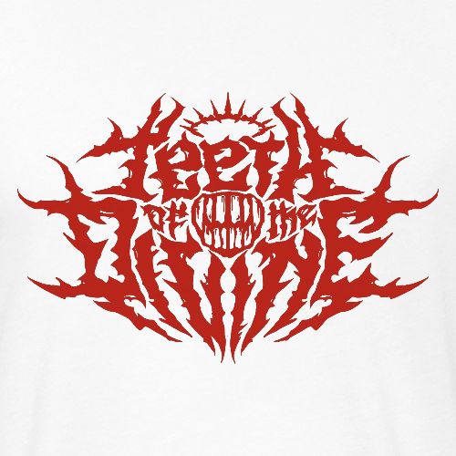 Teeth Of The Divine Logo RED - Unisex Poly/Cotton T-Shirt