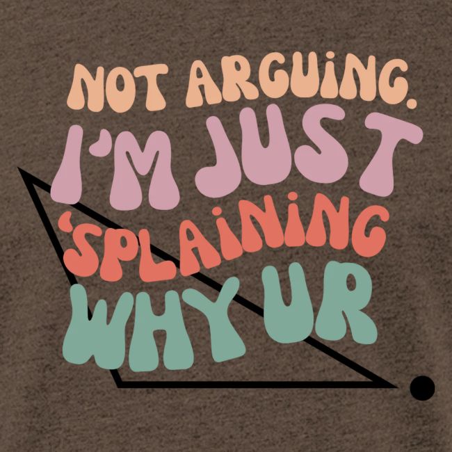 Not Arguing Obtuse