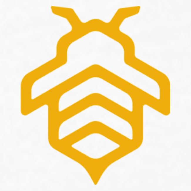 Bee Transparent Black