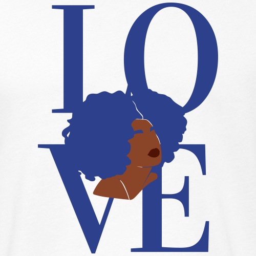 Love - Fitted Cotton/Poly T-Shirt by Next Level