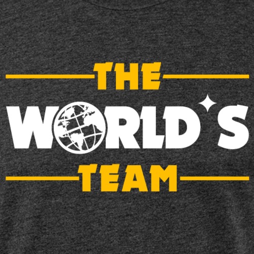 The World's Team - Fitted Cotton/Poly T-Shirt by Next Level