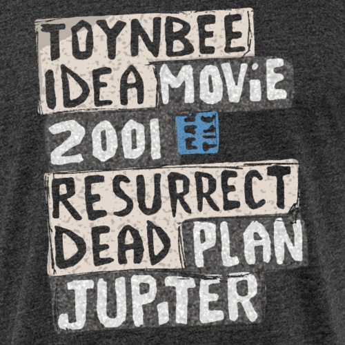 Toynbee Idea Tile Philly Replica Movie 2001 Slogan - Fitted Cotton/Poly T-Shirt by Next Level