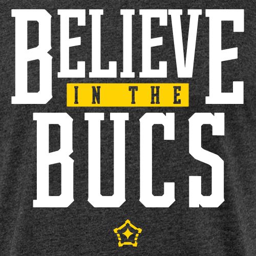 believe - Men’s Fitted Poly/Cotton T-Shirt
