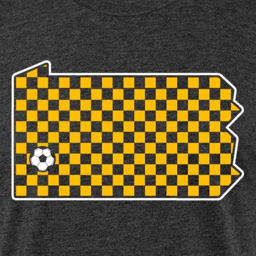 Pittsburgh Soccer - Men’s Fitted Poly/Cotton T-Shirt