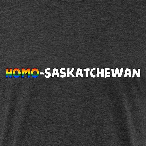 Homo Saskatchewan - Unisex Poly/Cotton T-Shirt