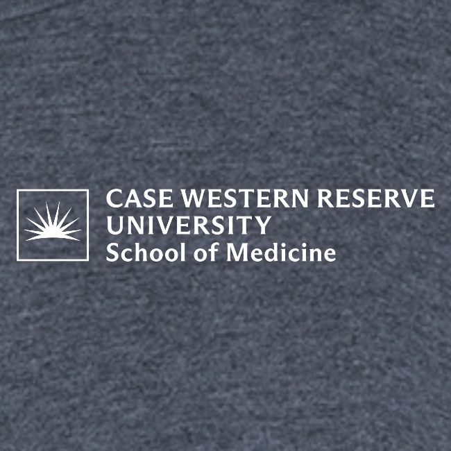 SOM Two Line Horizontal Primary Logo CWRU WHITE 1