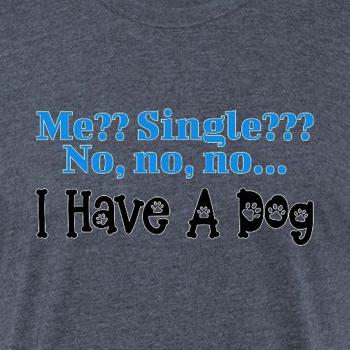 I Have A Dog - Unisex Poly/Cotton T-Shirt