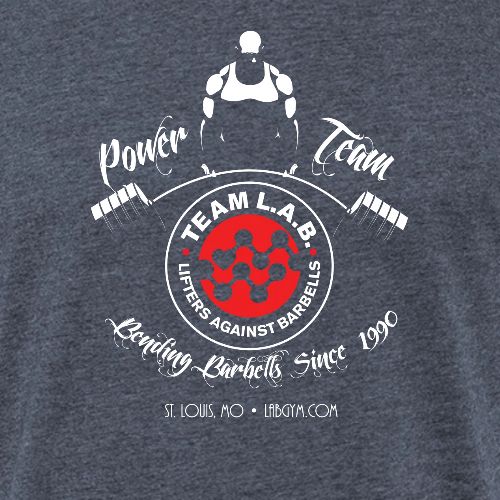 The LAB PowerTeam - Unisex Poly/Cotton T-Shirt