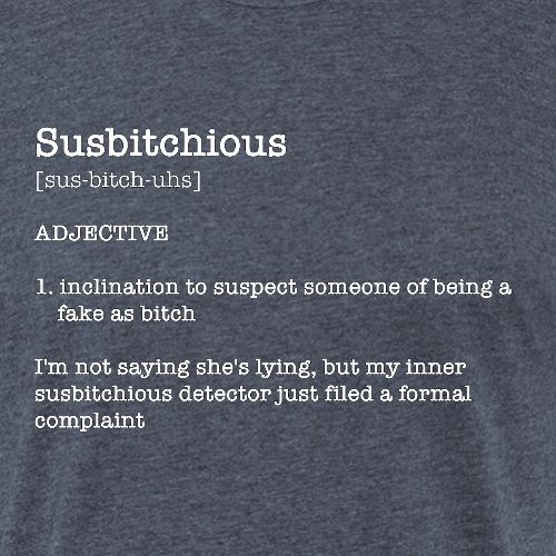 Susbitchious - Unisex Poly/Cotton T-Shirt