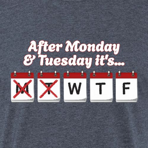 WTF - Unisex Poly/Cotton T-Shirt