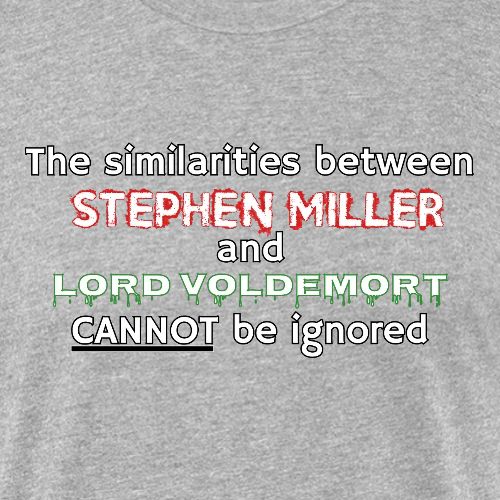 Stephen Miller and Voldy - Unisex Poly/Cotton T-Shirt