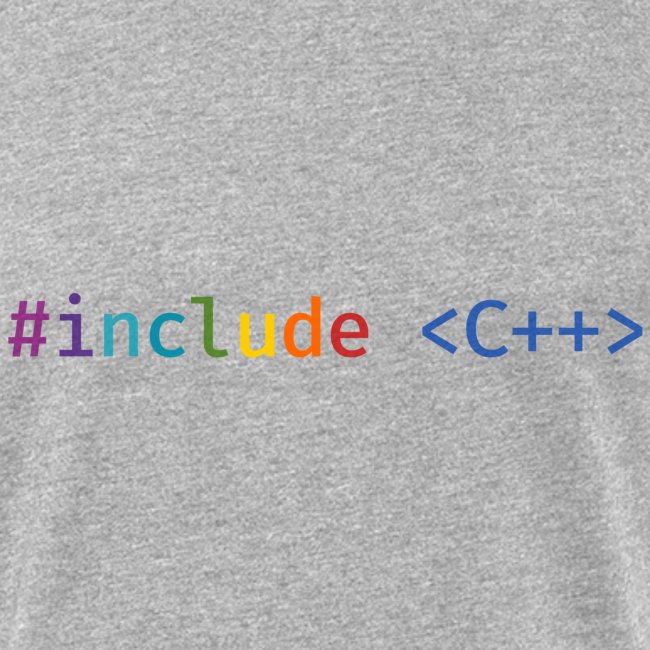 Rainbow Include C++ (arrière-plan clair)