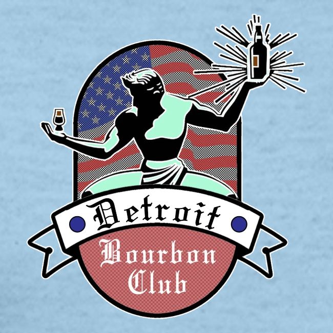 Detroit Bourbon Club Stars and Stripes Logo