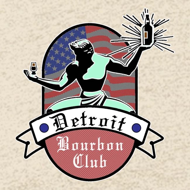 Detroit Bourbon Club Stars and Stripes Logo