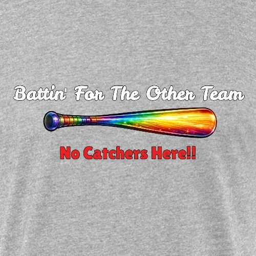 Battin' For The Other Team - Unisex Poly/Cotton T-Shirt