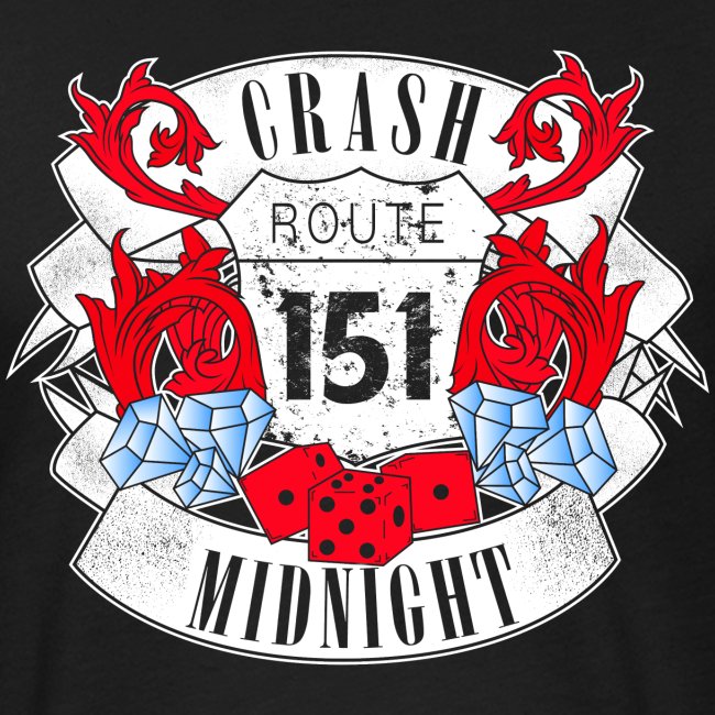 CRASH MIDNIGHT "ROUTE 151" LOGO